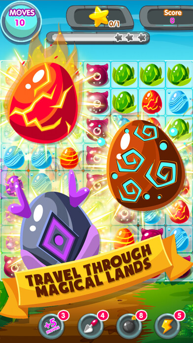 Emulate iPhone app Monster Eggs Mania - The Adventure Free Match 3 using MyAndroid Emulate iPhone app Monster Eggs Mania - The Adventure Free Match 3 using MyAndroid