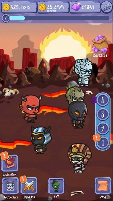 Emulate iPhone app Monster Evolution Clicker using MyAndroid Emulate iPhone app Monster Evolution Clicker using MyAndroid