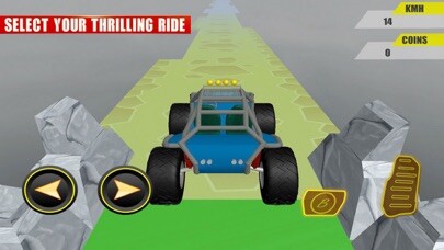 Emulate iPhone app Monster Fear: Incredible Stunt using MyAndroid