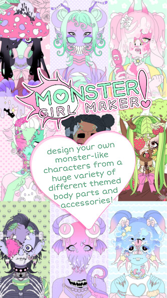 Emulate iPhone app Monster Girl Maker using MyAndroid Emulate iPhone app Monster Girl Maker using MyAndroid