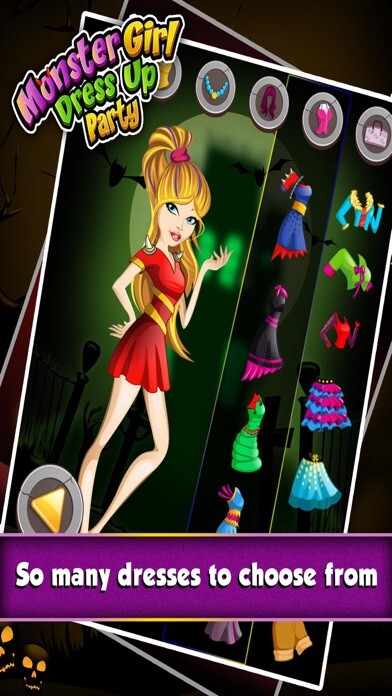 Emulate iPhone app Monster Girl Squad Makeover using MyAndroid