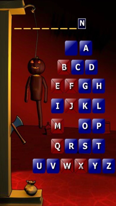 Emulate iPhone app Monster Hangman using MyAndroid