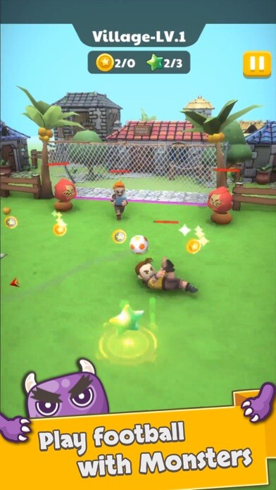 Emulate iPhone app Monster Kick - Casual Soccer using MyAndroid Emulate iPhone app Monster Kick - Casual Soccer using MyAndroid