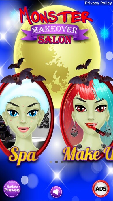 Emulate iPhone app Monster Makeover & Salon using MyAndroid Emulate iPhone app Monster Makeover & Salon using MyAndroid