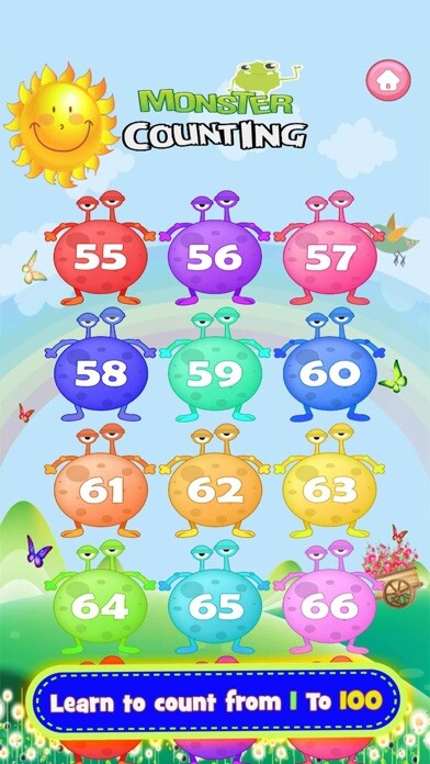 Emulate iPhone app Monster Math Counting App Kids using MyAndroid Emulate iPhone app Monster Math Counting App Kids using MyAndroid