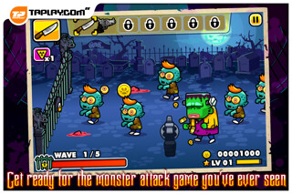 Emulate iPhone app Monster Mayhem - Zombie Shooting And Tower Defence using MyAndroid Emulate iPhone app Monster Mayhem - Zombie Shooting And Tower Defence using MyAndroid
