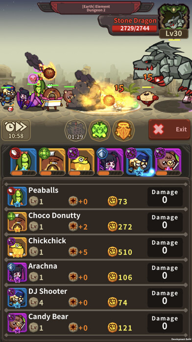 Emulate iPhone app Monster Merge King using MyAndroid