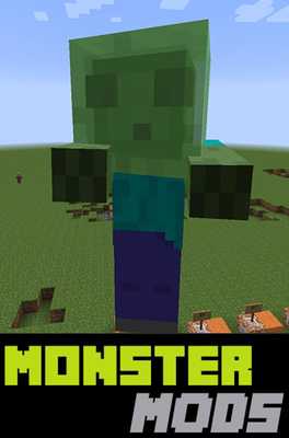 Emulate Android APK Monster MODS For MCPocketE