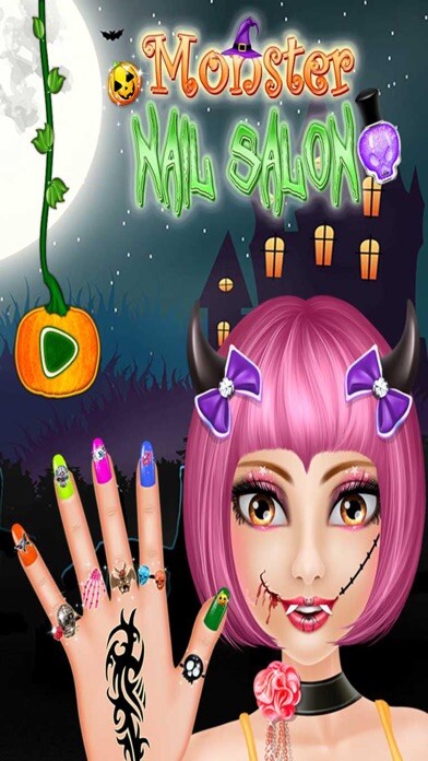 Emulate iPhone app Monster Nail Salon - Halloween Girls Nail Art using MyAndroid Emulate iPhone app Monster Nail Salon - Halloween Girls Nail Art using MyAndroid