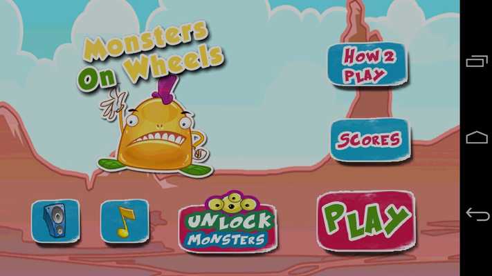 Emulate Android APK Monster On Wheels