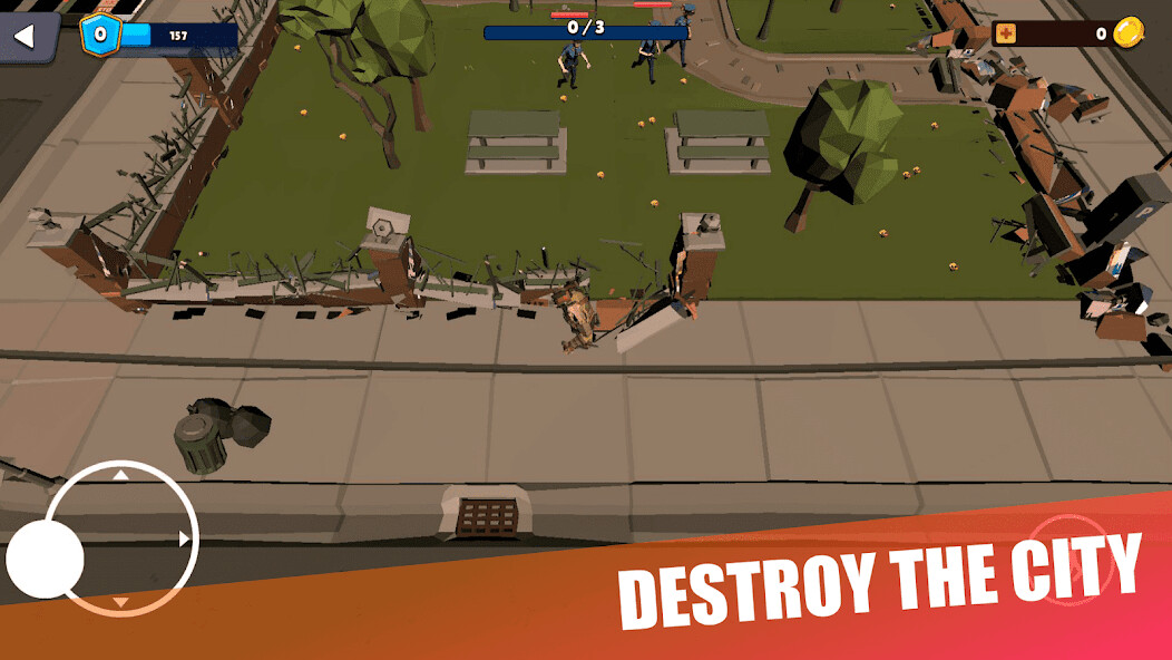 Run android online APK Monster rush: destroy the city from MyAndroid or emulate Monster rush: destroy the city using MyAndroid