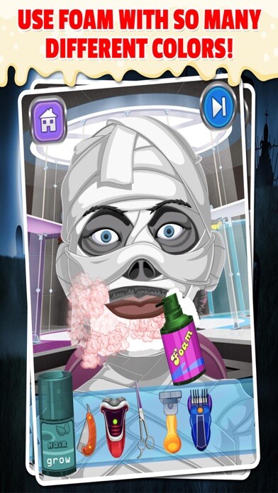 Emulate iPhone app Monster Shave Salon Adventure using MyAndroid Emulate iPhone app Monster Shave Salon Adventure using MyAndroid