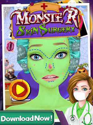 Emulate Android APK Monster Skin Surgery Game