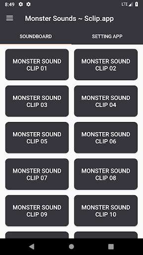 Run android online APK Monster Sound Collections ~ Sclip.app from MyAndroid or emulate Monster Sound Collections ~ Sclip.app using MyAndroid