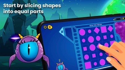 Emulate iPhone app Monsters vs Fractions using MyAndroid Emulate iPhone app Monsters vs Fractions using MyAndroid