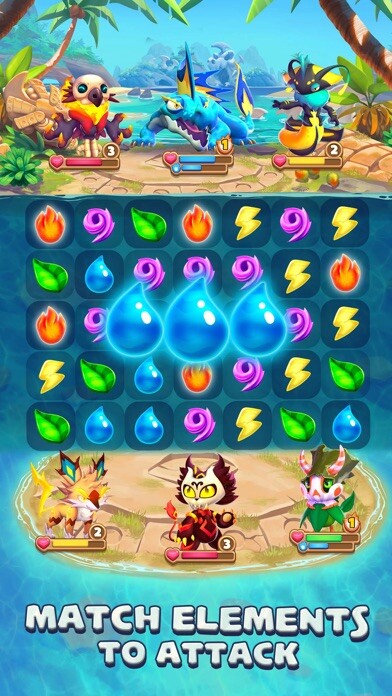 Emulate iPhone app Monster Tales: Match 3 Puzzle using MyAndroid