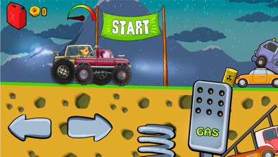 Emulate iPhone app Monster Truck: Car Racing Game using MyAndroid