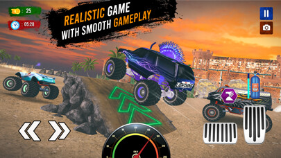 Emulate iPhone app Monster Truck Monster Jam MTD using MyAndroid