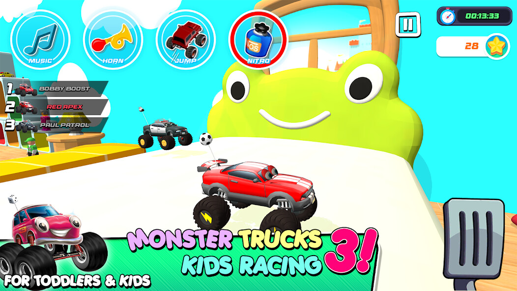 Emulate Android APK Monster Trucks Game For Kids 3 Emulate Android APK Monster Trucks Game For Kids 3