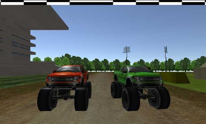 Emulate Android APK Monster Truck Speedway Racing