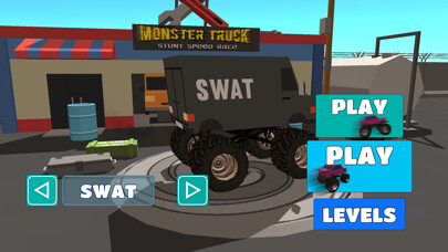 Emulate iPhone app Monster Truck Stunt Speed Race using MyAndroid