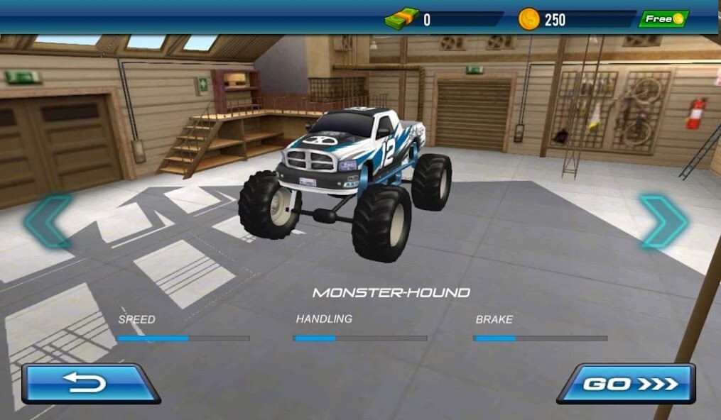 Run android online APK Monster Truck X 3D from MyAndroid or emulate Monster Truck X 3D using MyAndroid