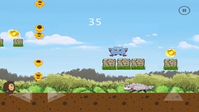 Emulate iPhone app Monster Wild Adventures theme using MyAndroid