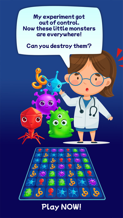 Emulate iPhone app Monster Wipe using MyAndroid
