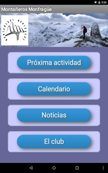 Run android online APK Montañeros Monfragüe from MyAndroid or emulate Montañeros Monfragüe using MyAndroid Run android online APK Montañeros Monfragüe from MyAndroid or emulate Montañeros Monfragüe using MyAndroid