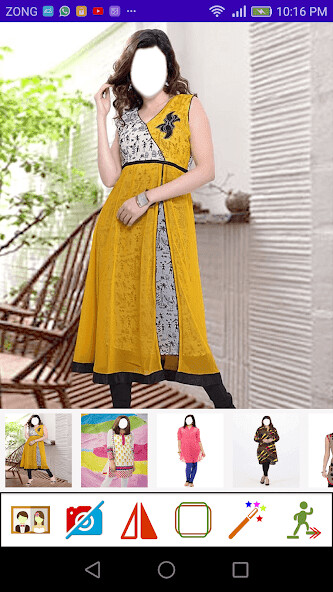 Run android online APK Montage FaceApp - Women Kurti from MyAndroid or emulate Montage FaceApp - Women Kurti using MyAndroid