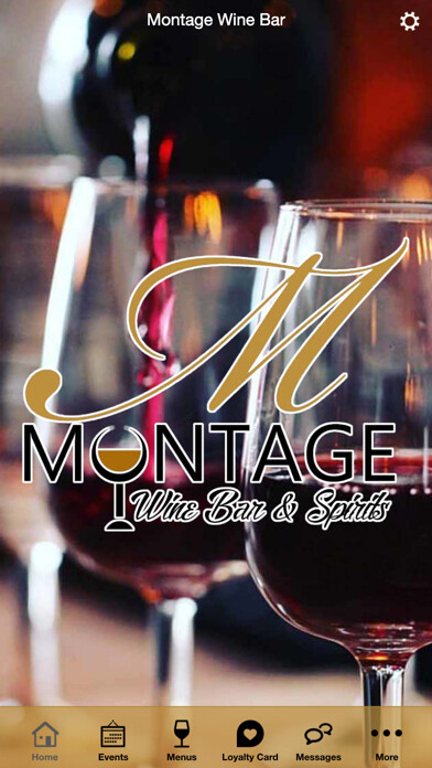 Emulate iPhone app Montage Wine Bar using MyAndroid