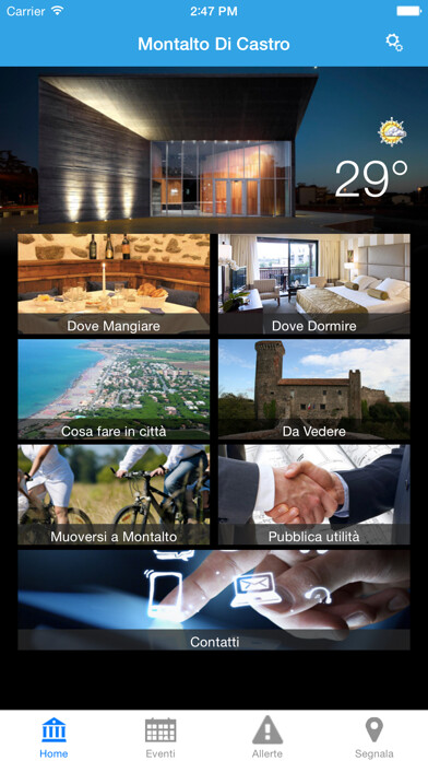 Emulate iPhone app Montalto Di Castro using MyAndroid