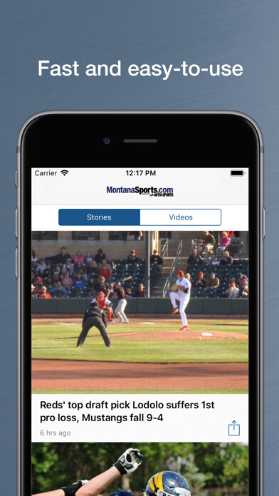 Emulate iPhone app MontanaSports.com using MyAndroid