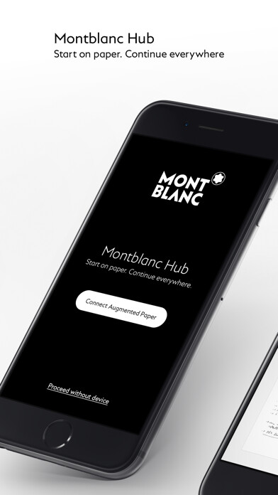 Emulate iPhone app Montblanc Hub using MyAndroid