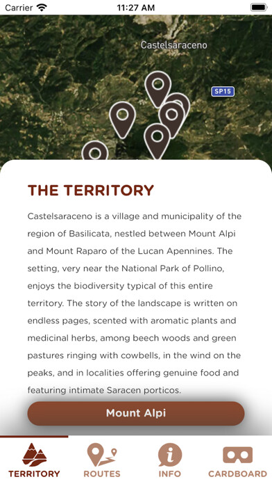 Emulate iPhone app Monte Alpi Experience using MyAndroid Emulate iPhone app Monte Alpi Experience using MyAndroid