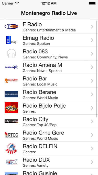 Emulate iPhone app Montenegro Radio Live Player (Montenegrin) using MyAndroid Emulate iPhone app Montenegro Radio Live Player (Montenegrin) using MyAndroid