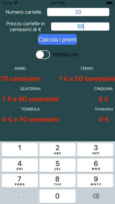 Emulate iPhone app Montepremi Tombola using MyAndroid Emulate iPhone app Montepremi Tombola using MyAndroid
