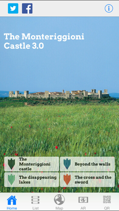 Emulate iPhone app Monteriggioni using MyAndroid