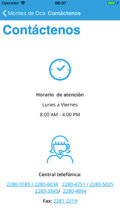Emulate iPhone app Montes de Oca using MyAndroid