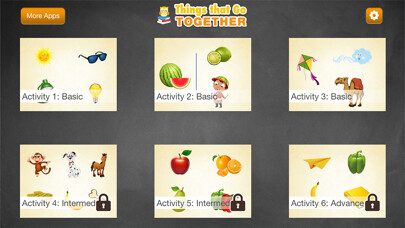Emulate iPhone app Montessori - Things That Go Together Matching Game using MyAndroid Emulate iPhone app Montessori - Things That Go Together Matching Game using MyAndroid