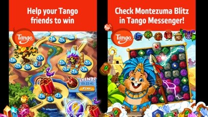 Emulate iPhone app Montezuma Blitz! for Tango using MyAndroid