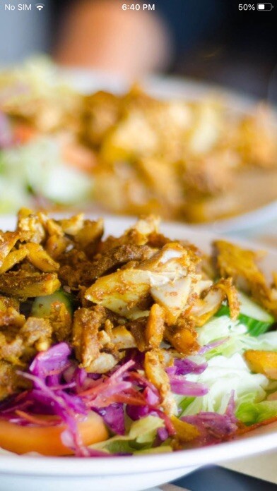 Emulate iPhone app Montfort Mediterranean Cuisine using MyAndroid