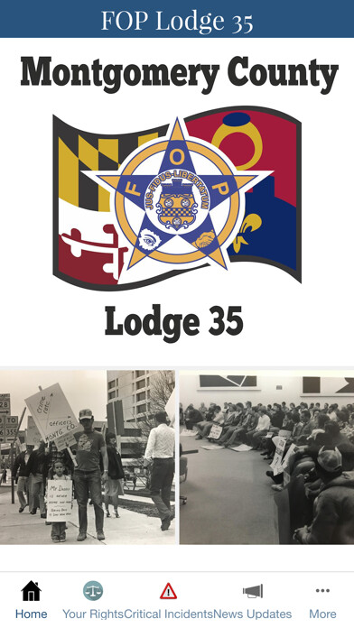 Emulate iPhone app Montgomery County Lodge 35 using MyAndroid Emulate iPhone app Montgomery County Lodge 35 using MyAndroid