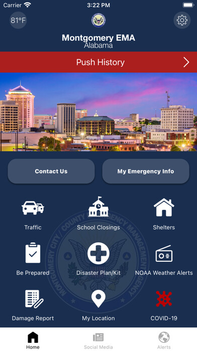 Emulate iPhone app Montgomery EMA using MyAndroid Emulate iPhone app Montgomery EMA using MyAndroid