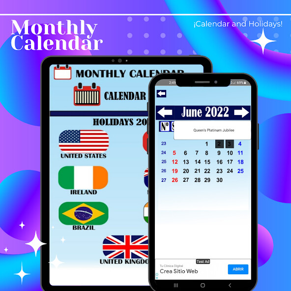 Run android online APK Monthly Calendar Holiday from MyAndroid or emulate Monthly Calendar Holiday using MyAndroid Run android online APK Monthly Calendar Holiday from MyAndroid or emulate Monthly Calendar Holiday using MyAndroid
