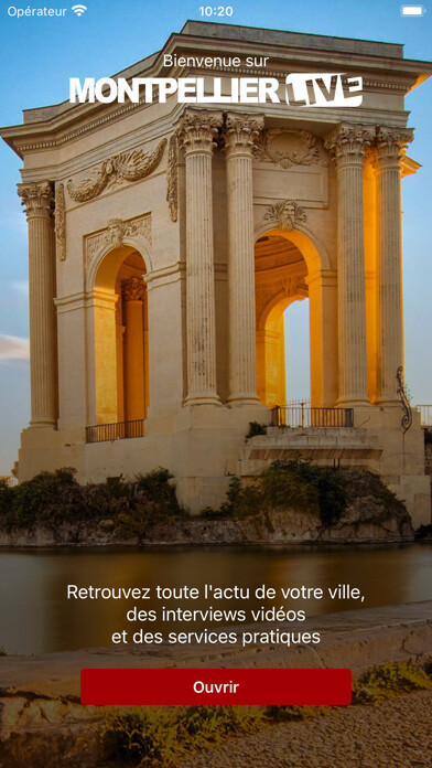 Emulate iPhone app Montpellier Live using MyAndroid Emulate iPhone app Montpellier Live using MyAndroid