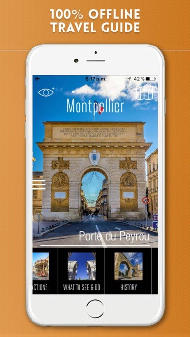 Emulate iPhone app Montpellier Travel Guide and Offline City Map using MyAndroid Emulate iPhone app Montpellier Travel Guide and Offline City Map using MyAndroid