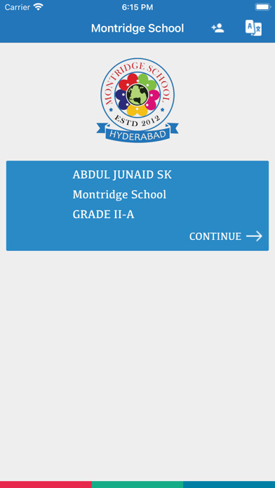 Emulate iPhone app Montridge School using MyAndroid Emulate iPhone app Montridge School using MyAndroid