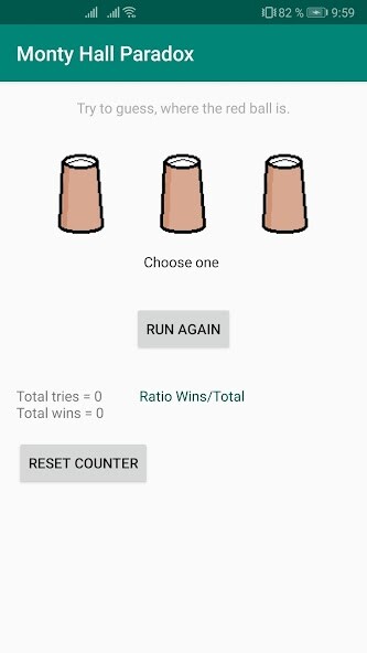 Run android online APK Monty Hall Paradox from MyAndroid or emulate Monty Hall Paradox using MyAndroid
