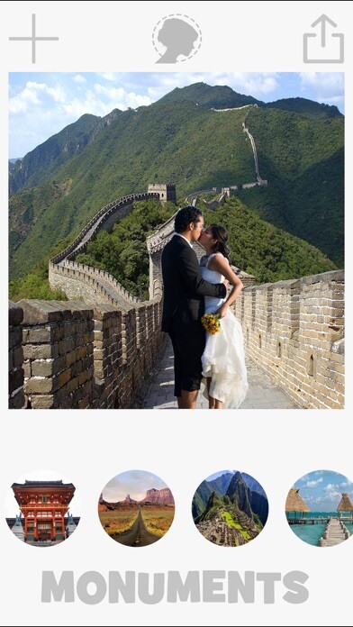Emulate iPhone app Monuments photomontage with cut and paste photos using MyAndroid Emulate iPhone app Monuments photomontage with cut and paste photos using MyAndroid